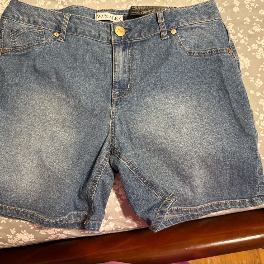 Women's Blue Jean Shorts